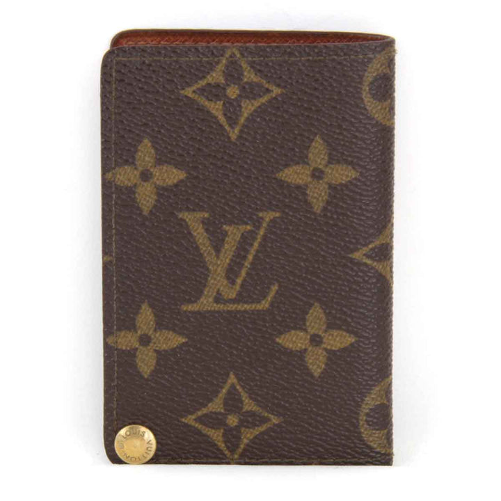 『USED』 
LOUIS VUITTON ルイ・ヴィトン 
 ポルトカルトクレディ プレッシオン M60937 カードケース 
モノグラムキャンバス ブラウン