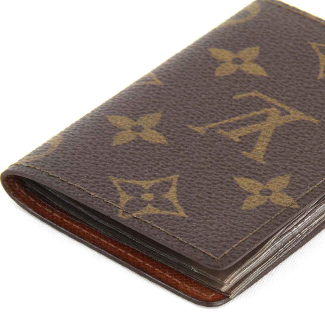 『USED』 
LOUIS VUITTON ルイ・ヴィトン 
 ポルトカルトクレディ プレッシオン M60937 カードケース 
モノグラムキャンバス ブラウン