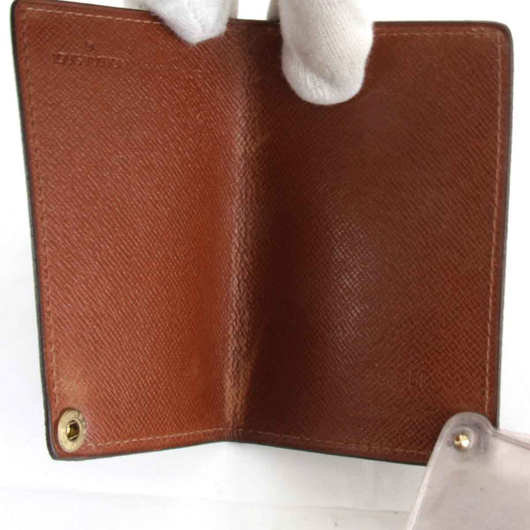『USED』 
LOUIS VUITTON ルイ・ヴィトン 
 ポルトカルトクレディ プレッシオン M60937 カードケース 
モノグラムキャンバス ブラウン