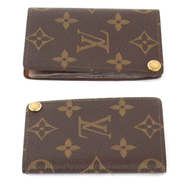 『USED』 
LOUIS VUITTON ルイ・ヴィトン 
 ポルトカルトクレディ プレッシオン M60937 カードケース 
モノグラムキャンバス ブラウン