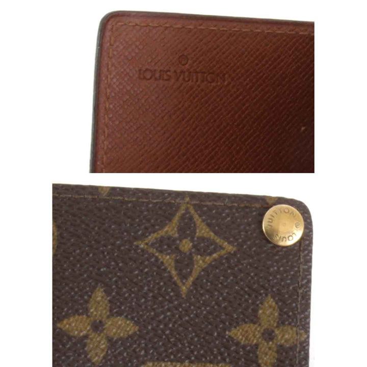 『USED』 
LOUIS VUITTON ルイ・ヴィトン 
 ポルトカルトクレディ プレッシオン M60937 カードケース 
モノグラムキャンバス ブラウン