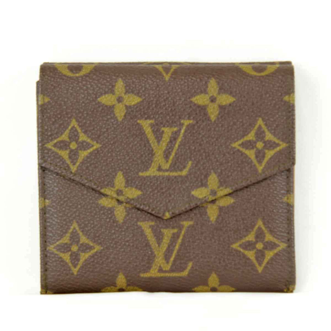 良品『USED』 
LOUIS VUITTON ルイ・ヴィトン 
 ポルトモネビエ M61660 二つ折り財布 
モノグラムキャンバス モノグラム