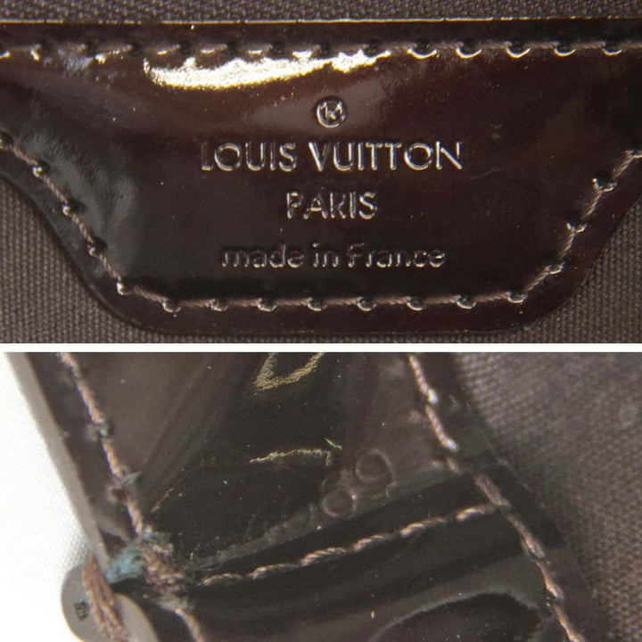 美品『USED』 
LOUIS VUITTON ルイ・ヴィトン 
 ウィルシャーPM M93641 ハンドバッグ 
モノグラムヴェルニ アマラント