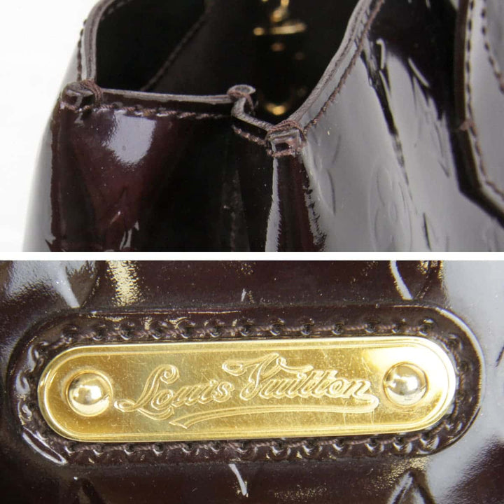 美品『USED』 
LOUIS VUITTON ルイ・ヴィトン 
 ウィルシャーPM M93641 ハンドバッグ 
モノグラムヴェルニ アマラント