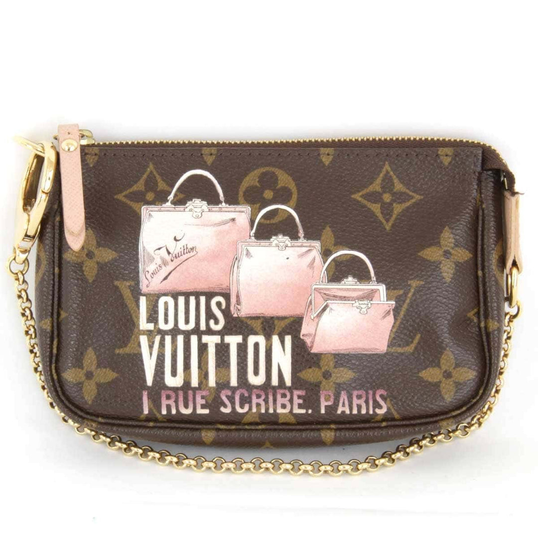 美品『ほぼ未使用』 
LOUIS VUITTON ルイ・ヴィトン 
 アクセソワール トランクコレクション M60245 アクセサリーポーチ 
モノグラムキャンバス モノグラム