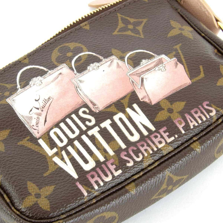 美品『ほぼ未使用』 
LOUIS VUITTON ルイ・ヴィトン 
 アクセソワール トランクコレクション M60245 アクセサリーポーチ 
モノグラムキャンバス モノグラム