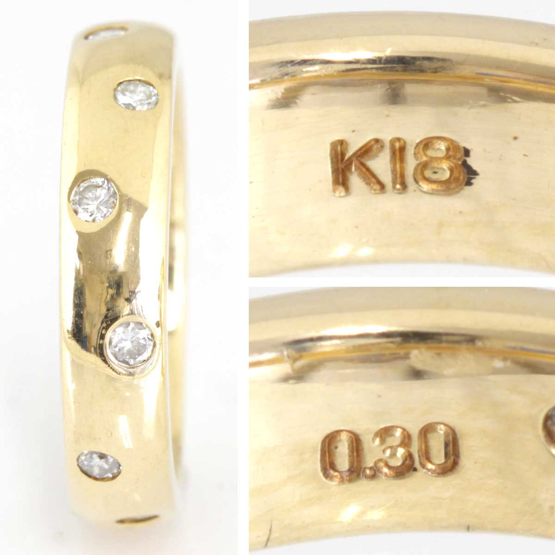 美品『USED』 K18 
リング・指輪
 ダイヤモンド 0.30 5.6g
