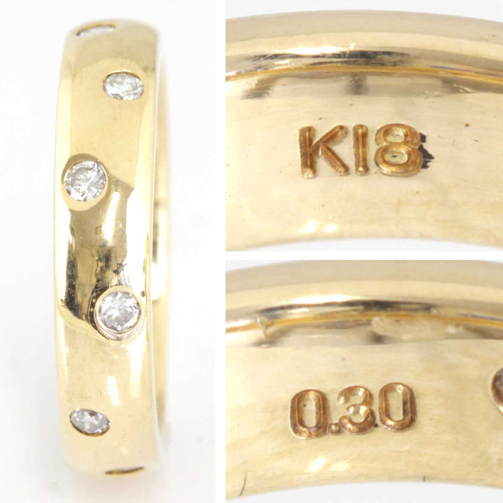 美品『USED』 K18 
リング・指輪
 ダイヤモンド 0.30 5.6g