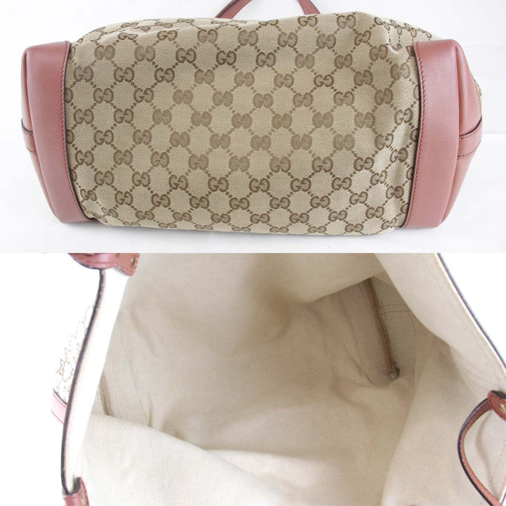『USED』 
GUCCI グッチ 
 247209 493075 トートバッグ 
GGキャンバス ベージュ