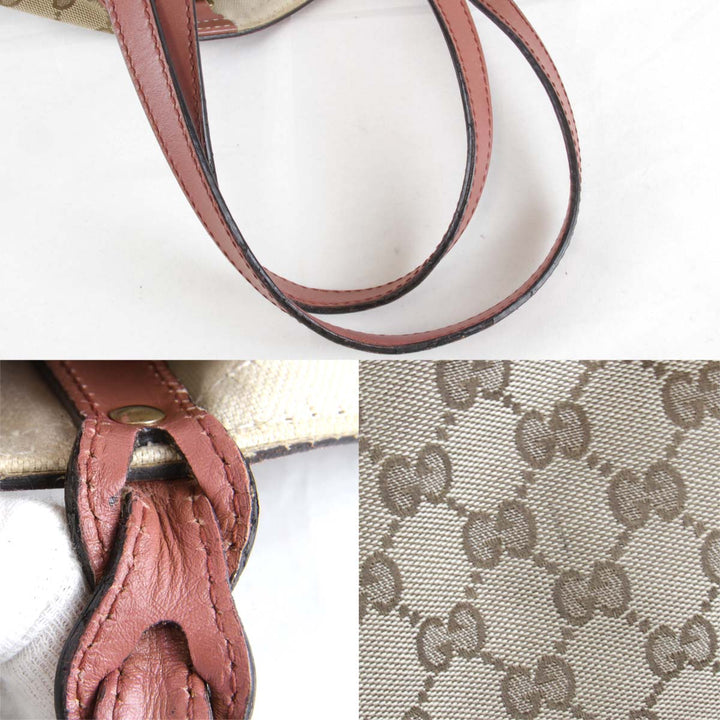 『USED』 
GUCCI グッチ 
 247209 493075 トートバッグ 
GGキャンバス ベージュ