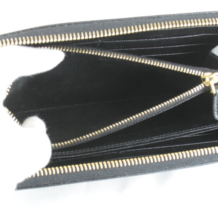 【価格改定】美品『USED』 
PRADA プラダ 
 サフィアーノラウンドファスナー 長財布 
レザー ブラック