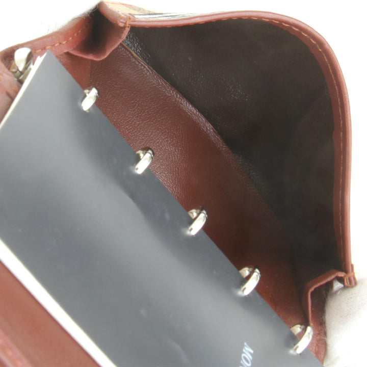 『USED』 
BURBERRY バーバリー 
 手帳カバー 
キャンバス/レザー  ベージュ