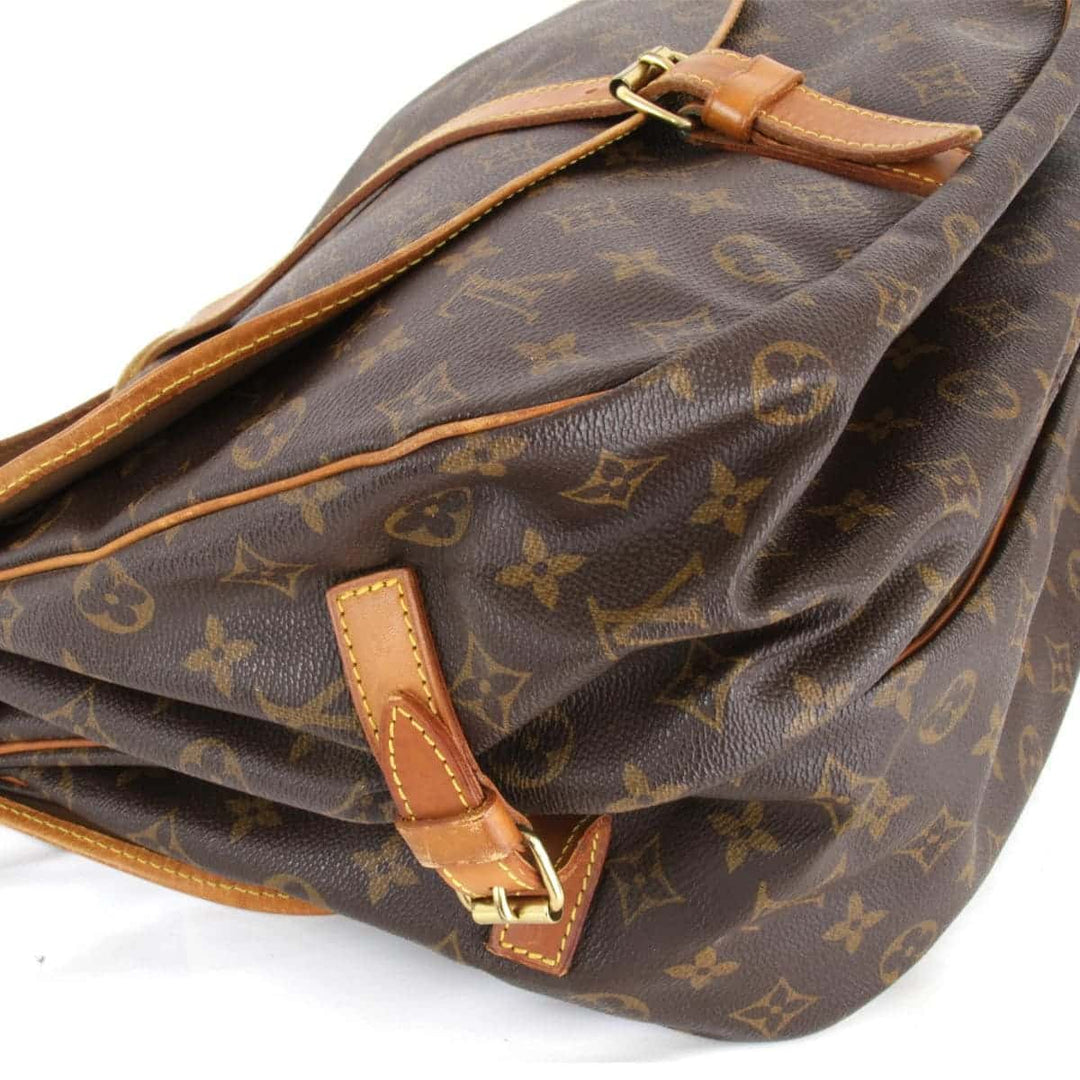 『USED』 
LOUIS VUITTON ルイ・ヴィトン 
 ソミュール35 M42254 ショルダーバッグ 
モノグラムキャンバス モノグラム