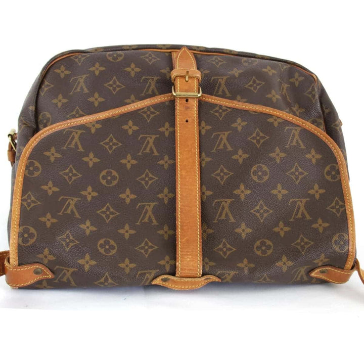 『USED』 
LOUIS VUITTON ルイ・ヴィトン 
 ソミュール35 M42254 ショルダーバッグ 
モノグラムキャンバス モノグラム