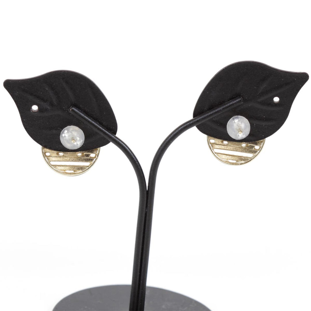 美品『USED』 メタル 
CHANEL  ココマーク ラインストーン ピアス クルーズ ピアス