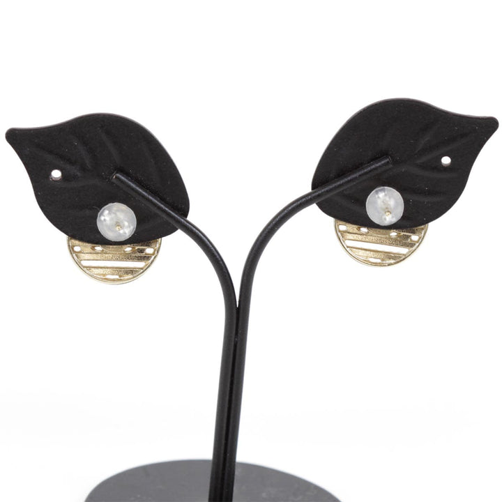 美品『USED』 メタル 
CHANEL  ココマーク ラインストーン ピアス クルーズ ピアス