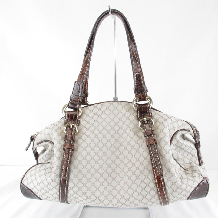【価格改定】『USED』 
CELINE セリーヌ 
 ハンドバッグ 
キャンバス ベージュ