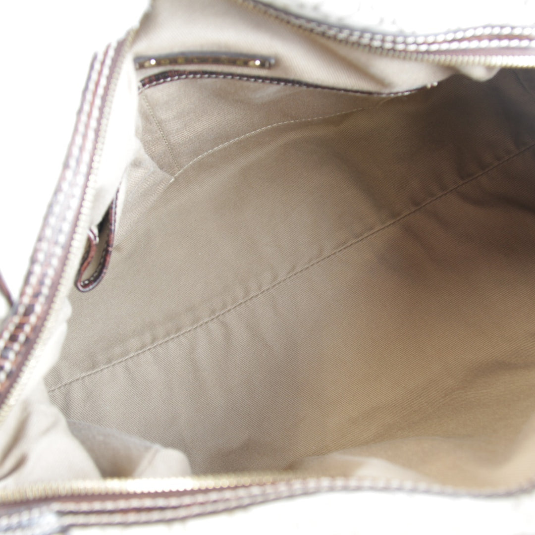 【価格改定】『USED』 
CELINE セリーヌ 
 ハンドバッグ 
キャンバス ベージュ