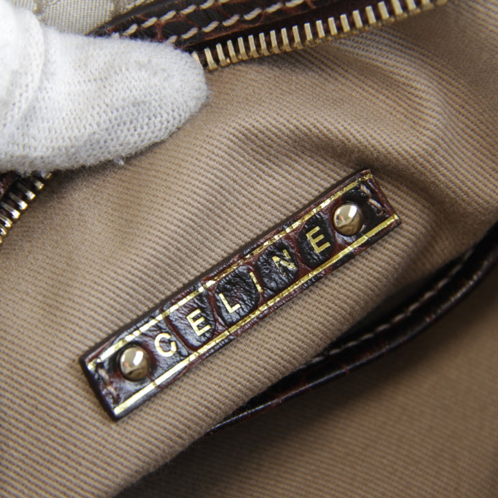 【価格改定】『USED』 
CELINE セリーヌ 
 ハンドバッグ 
キャンバス ベージュ