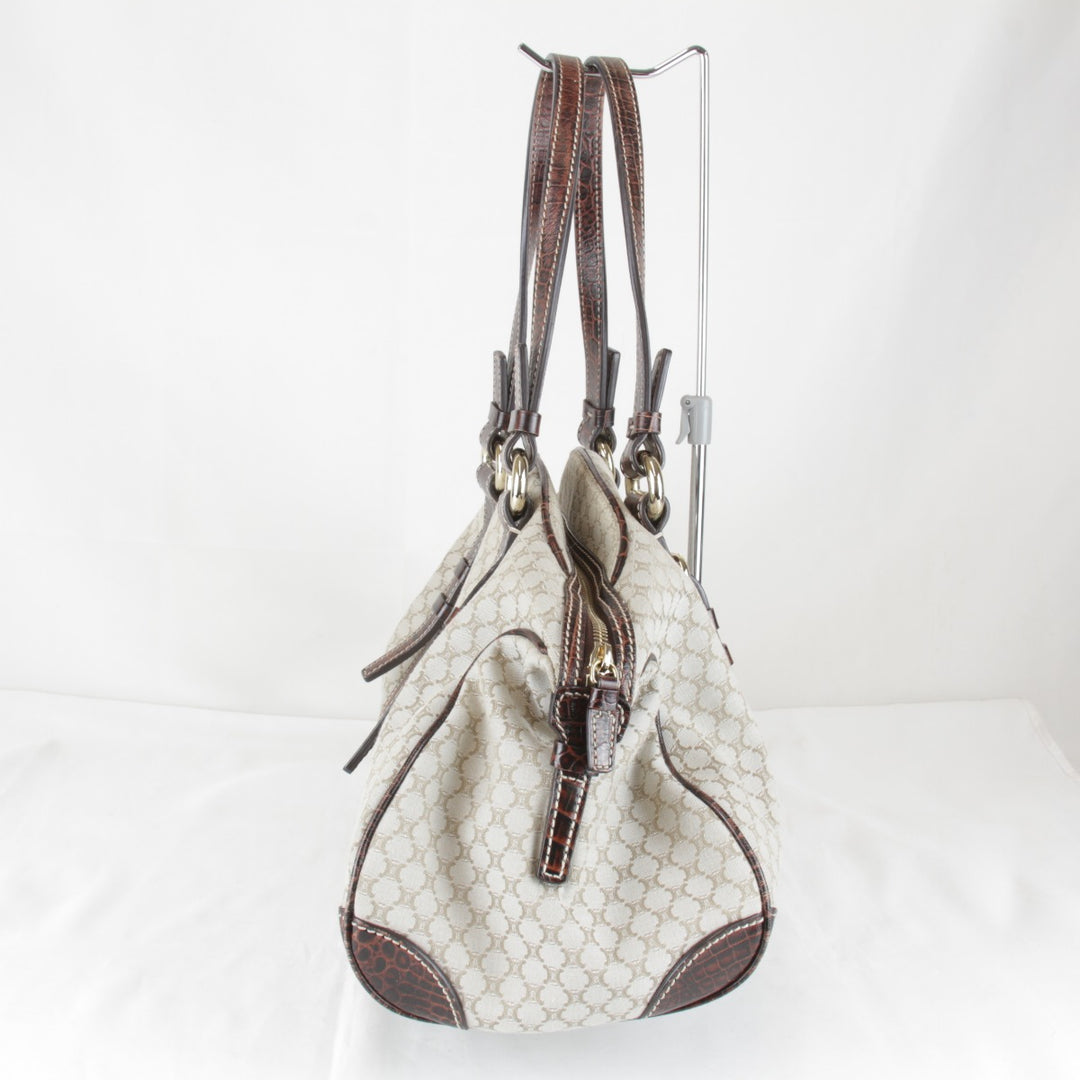 【価格改定】『USED』 
CELINE セリーヌ 
 ハンドバッグ 
キャンバス ベージュ