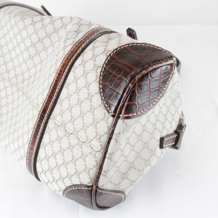 【価格改定】『USED』 
CELINE セリーヌ 
 ハンドバッグ 
キャンバス ベージュ