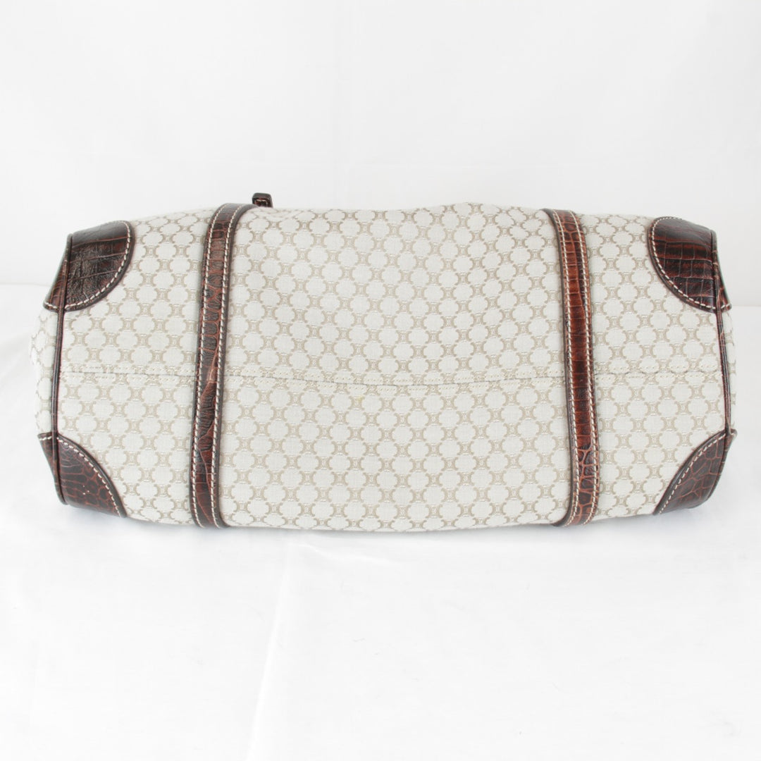 【価格改定】『USED』 
CELINE セリーヌ 
 ハンドバッグ 
キャンバス ベージュ