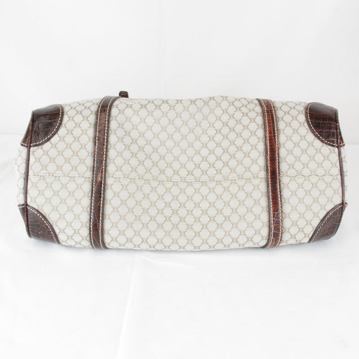 【価格改定】『USED』 
CELINE セリーヌ 
 ハンドバッグ 
キャンバス ベージュ