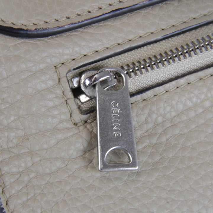 【価格改定】『USED』 
CELINE セリーヌ 
 スモール トラペーズ 2WAYバッグ ショルダーバッグ 
レザー/スウェード ベージュ
