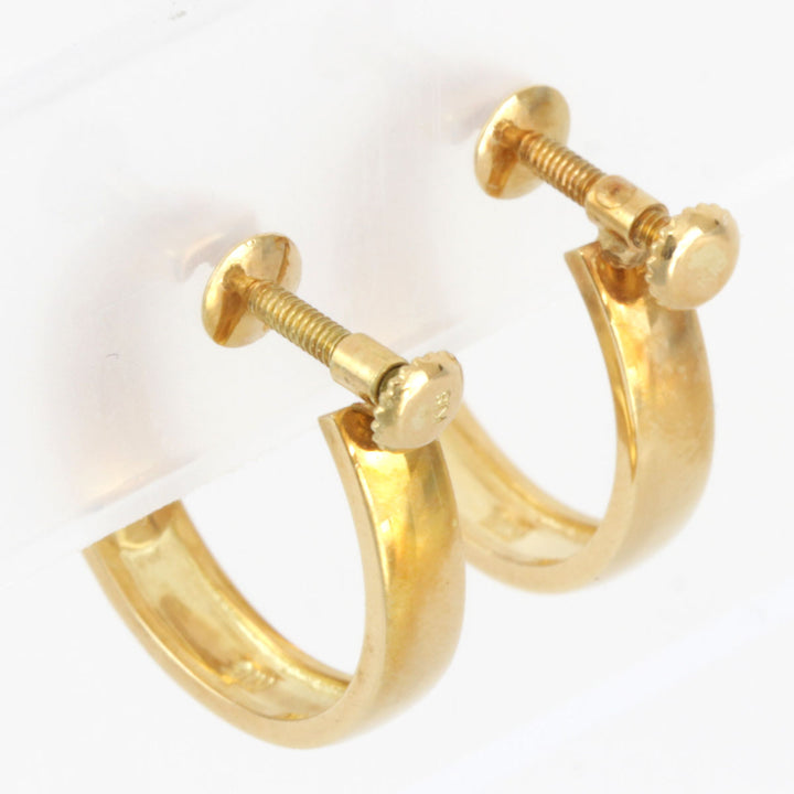 美品『USED』 K18/ダイヤモンド 
 リング イヤリング
 ダイヤモンド 0.522 5.0g
