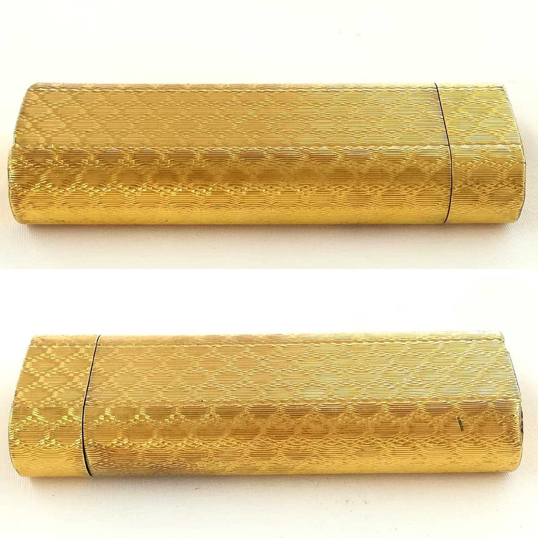 ジャンク『USED/動作未確認』 
CARTIER カルティエ 
 ガスライター ライター 
メタル ゴールド