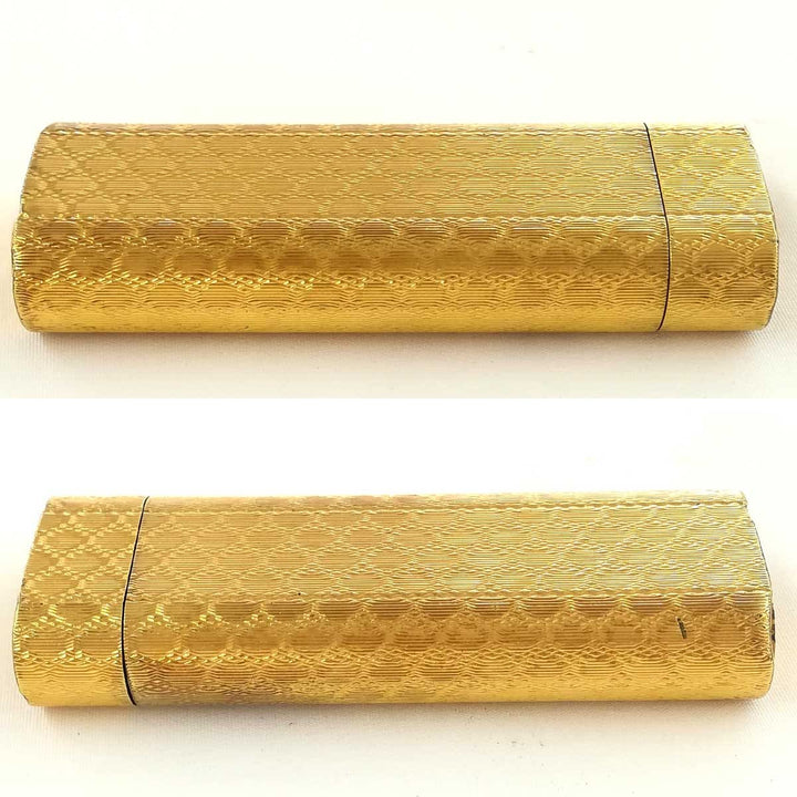ジャンク『USED/動作未確認』 
CARTIER カルティエ 
 ガスライター ライター 
メタル ゴールド