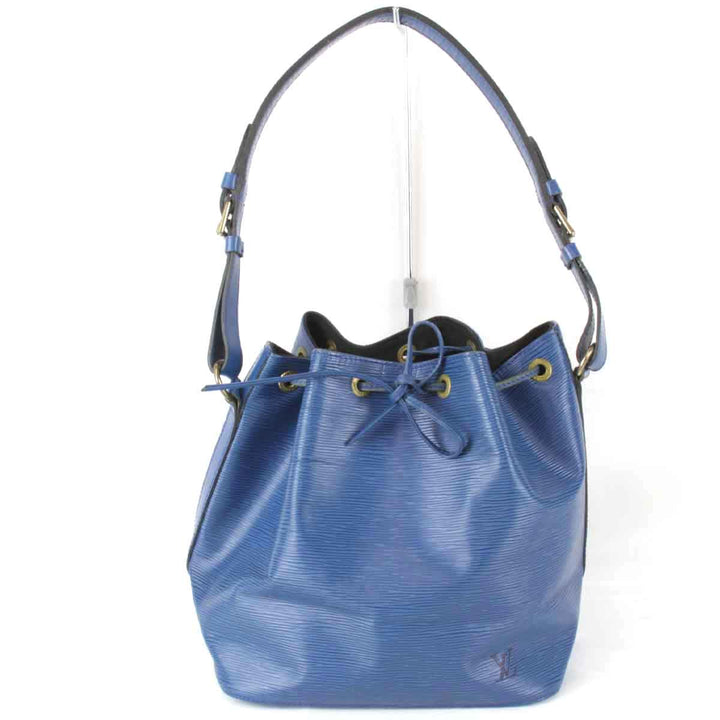 『USED』 
LOUIS VUITTON ルイ・ヴィトン 
 ノエ M44005 ショルダーバッグ 
エピレザー ブルー