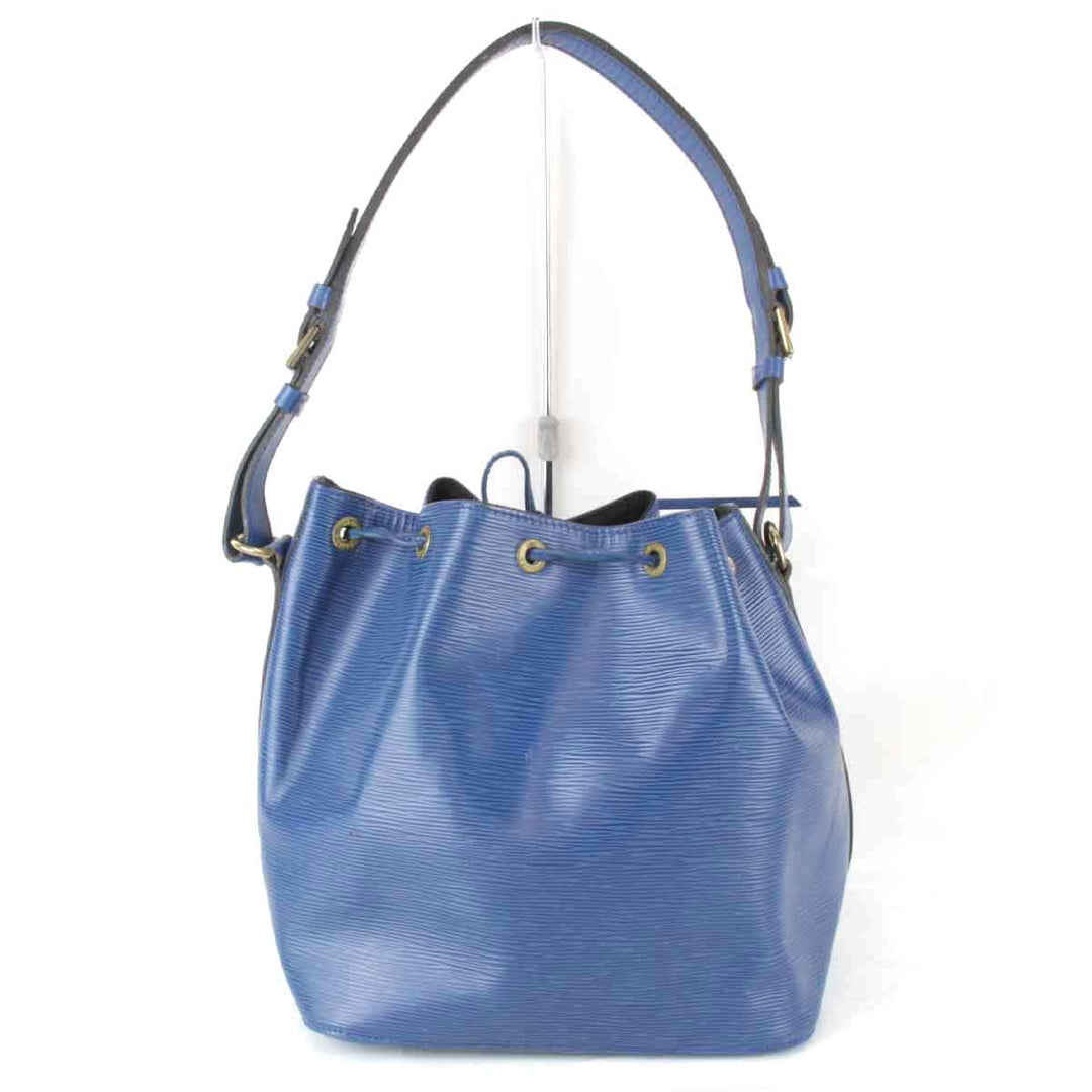 『USED』 
LOUIS VUITTON ルイ・ヴィトン 
 ノエ M44005 ショルダーバッグ 
エピレザー ブルー