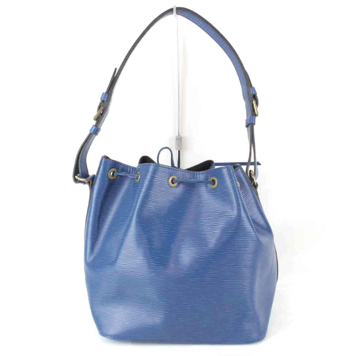 『USED』 
LOUIS VUITTON ルイ・ヴィトン 
 ノエ M44005 ショルダーバッグ 
エピレザー ブルー
