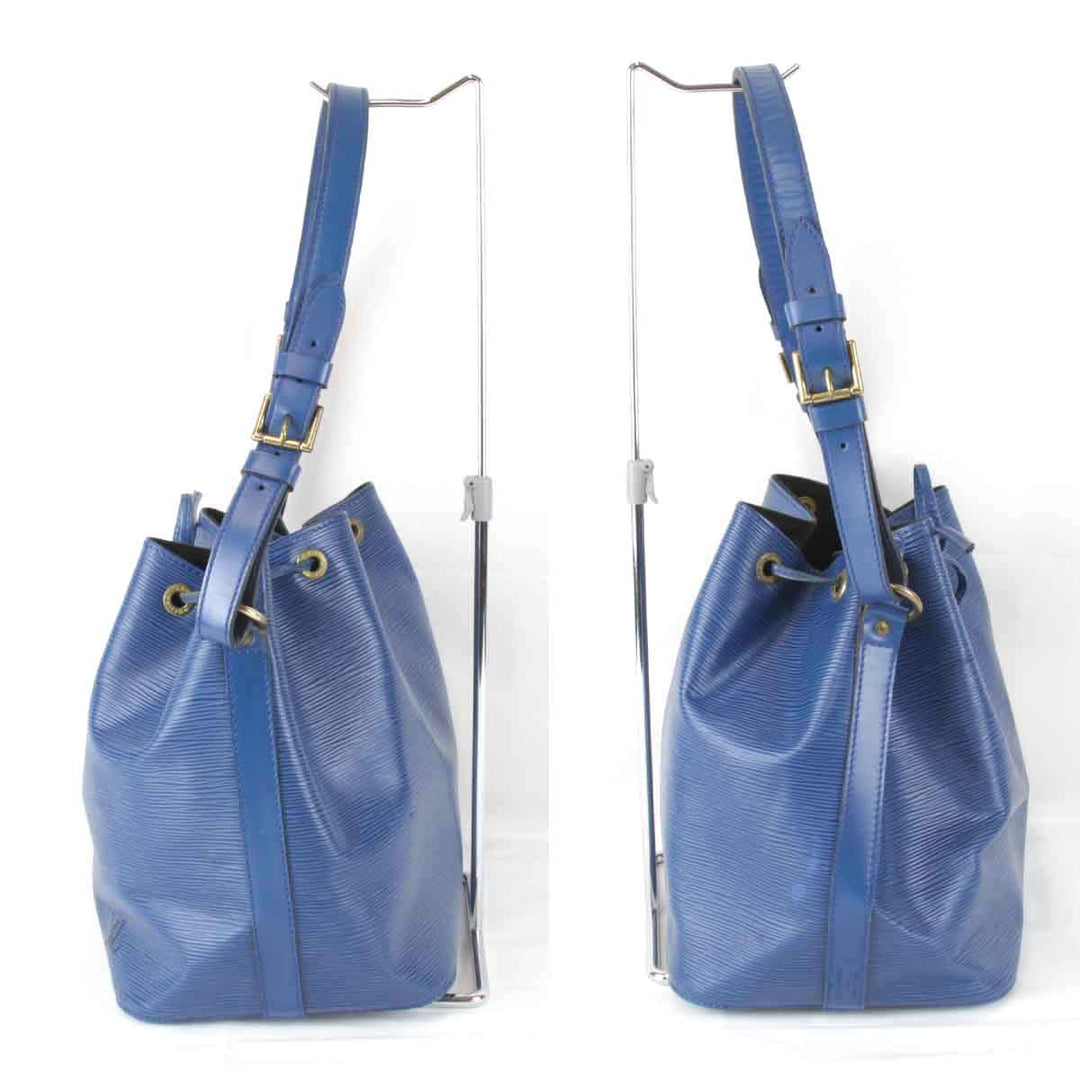 『USED』 
LOUIS VUITTON ルイ・ヴィトン 
 ノエ M44005 ショルダーバッグ 
エピレザー ブルー