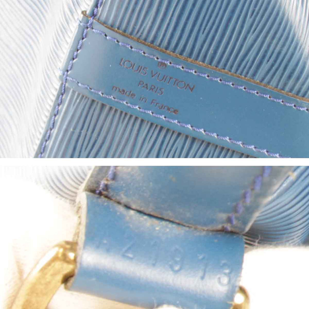 『USED』 
LOUIS VUITTON ルイ・ヴィトン 
 ノエ M44005 ショルダーバッグ 
エピレザー ブルー