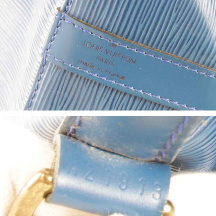 『USED』 
LOUIS VUITTON ルイ・ヴィトン 
 ノエ M44005 ショルダーバッグ 
エピレザー ブルー