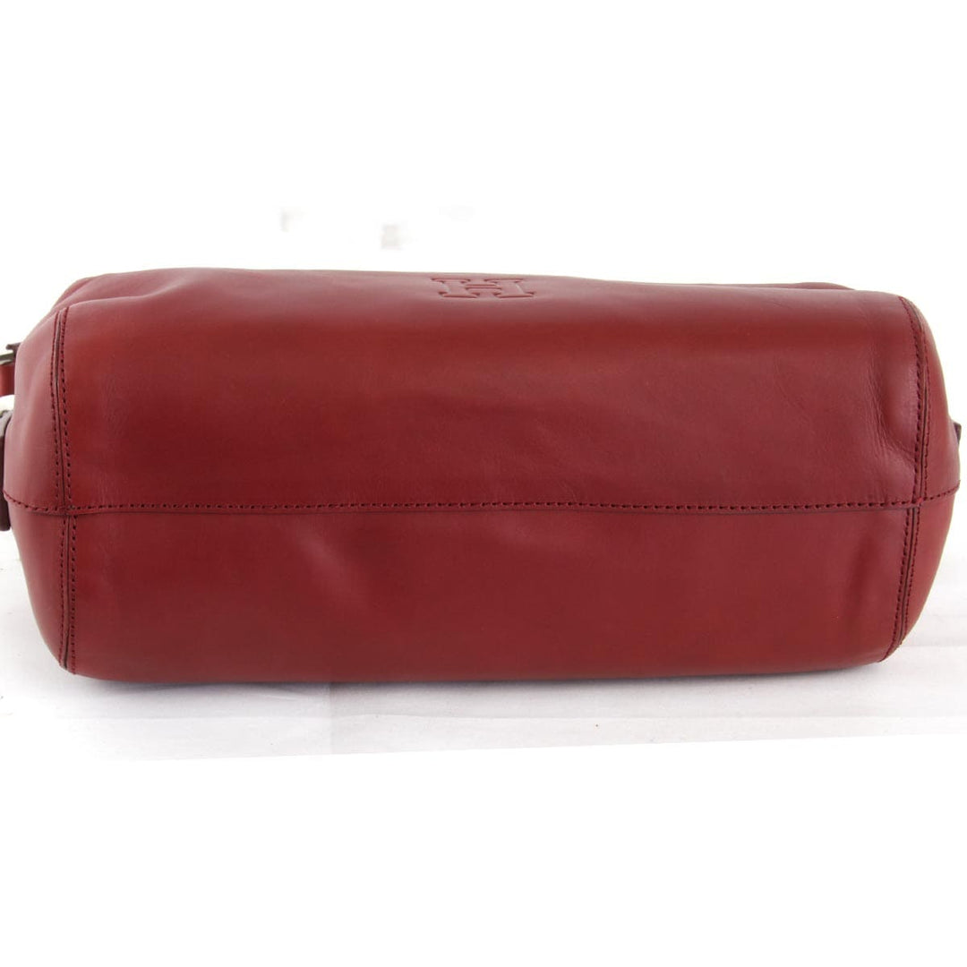 『USED』 
HIROFU ヒロフ 
 ショルダーバッグ 
レザー レッド