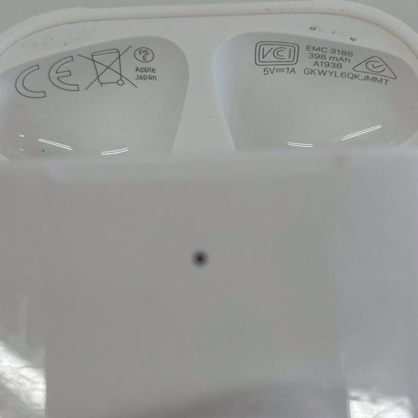 『USED』 
 
 Apple Airpods(2nd Gen) 第2世代 A1938 本体+ケース 動作確認済み A1938 小型家電