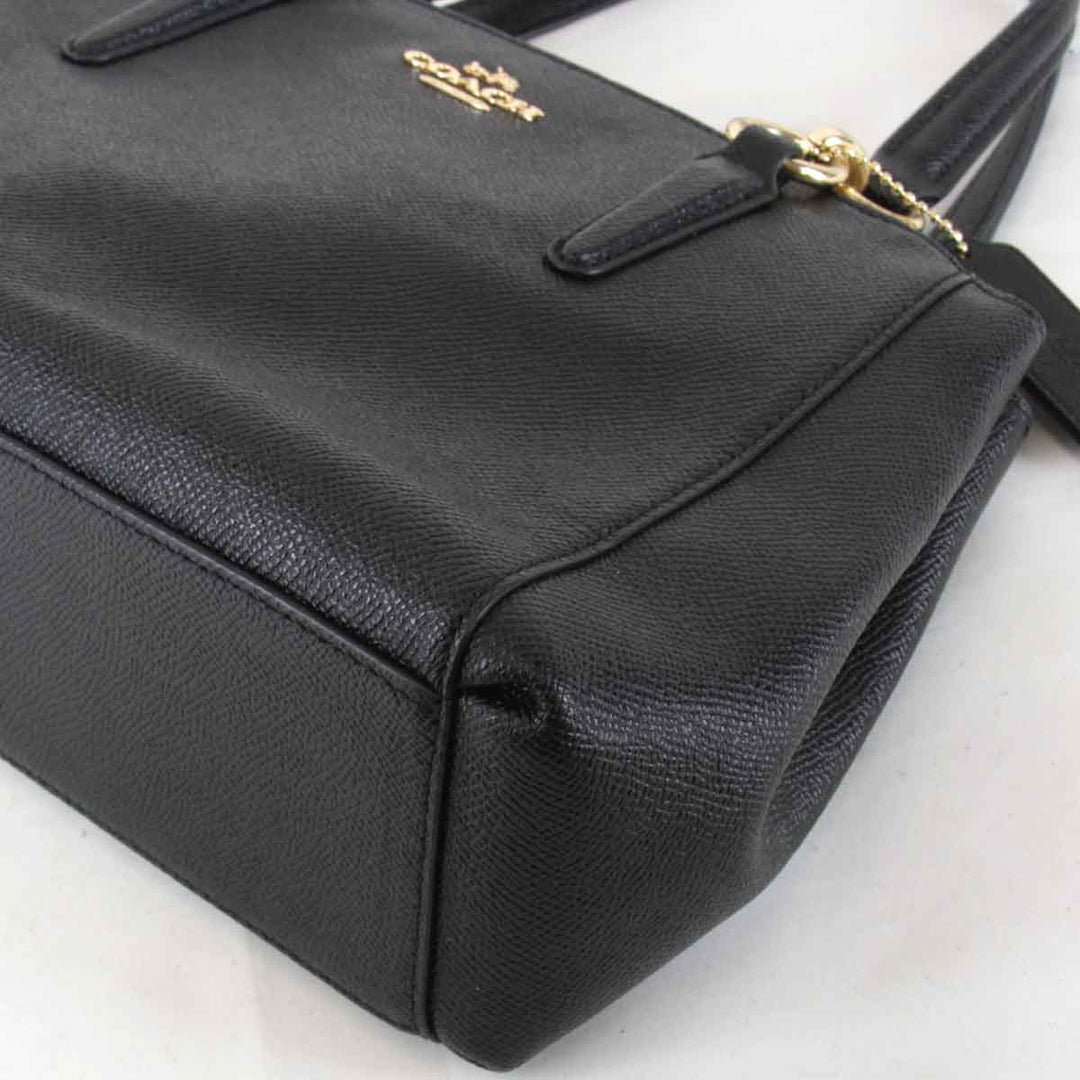 美品『USED』 
COACH コーチ 
 J1780-F57523 ショルダーバッグ 
レザー ブラック