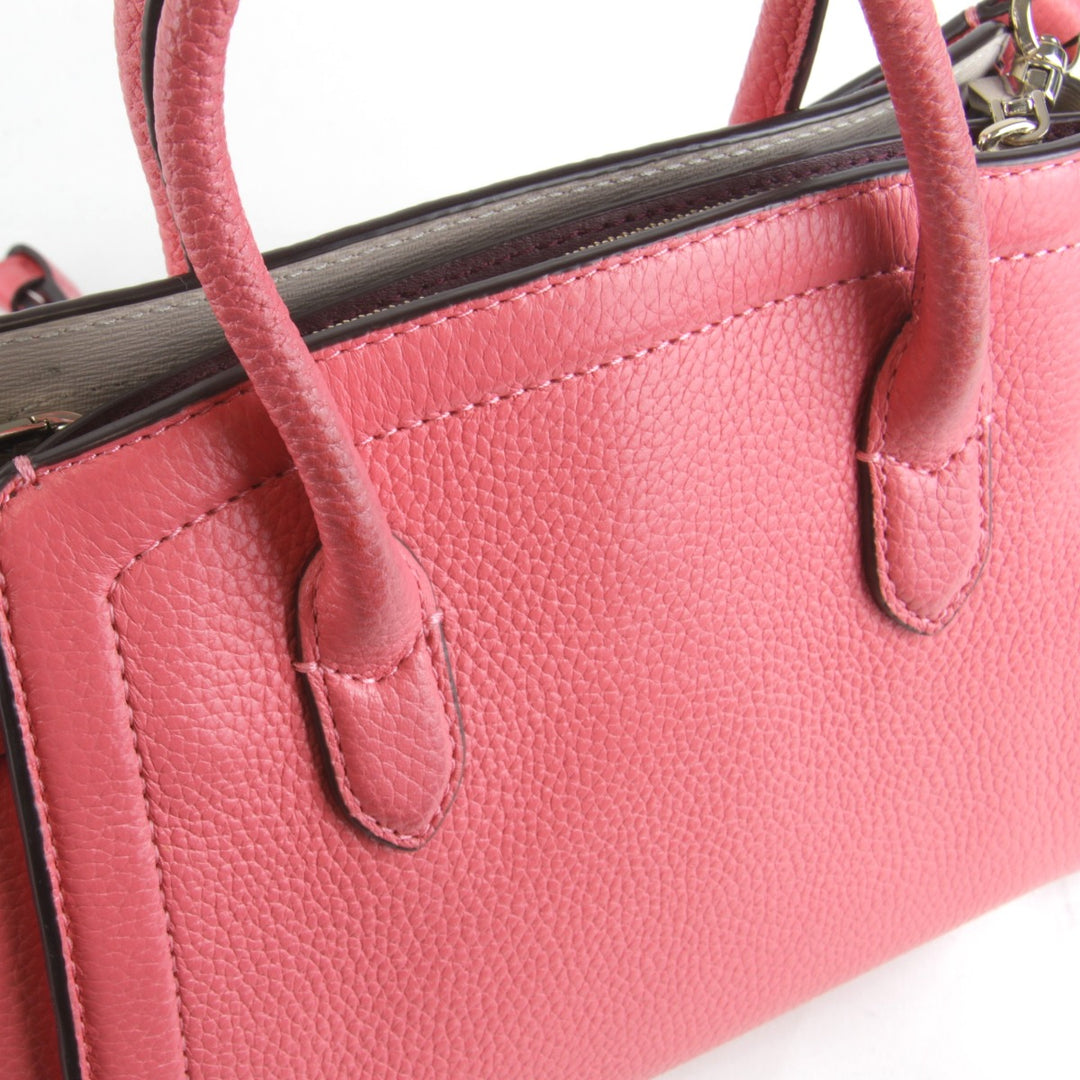 美品『USED』 
Kate Spade ケイトスペード 
 ハンドバッグ 
レザー ピンク