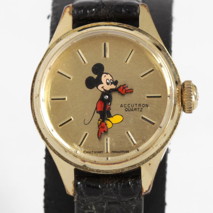 『USED』 
BULOVA ACCUTRON ミッキー 腕時計 
腕時計
 クォーツ レディース