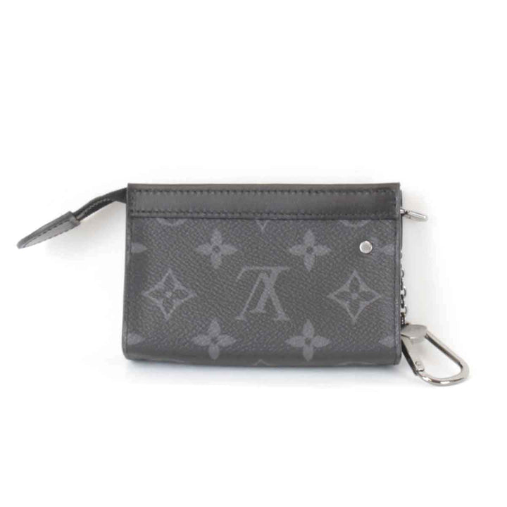 美品『USED』 
LOUIS VUITTON ルイ・ヴィトン 
 ポシェットクレ ヴォワヤージュ M82776 キーケース 
モノグラムエクリプス ブラック