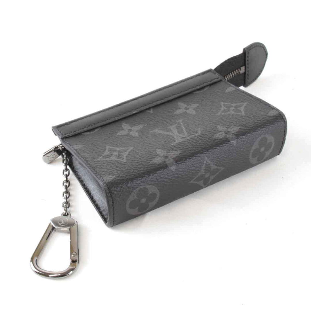 美品『USED』 
LOUIS VUITTON ルイ・ヴィトン 
 ポシェットクレ ヴォワヤージュ M82776 キーケース 
モノグラムエクリプス ブラック