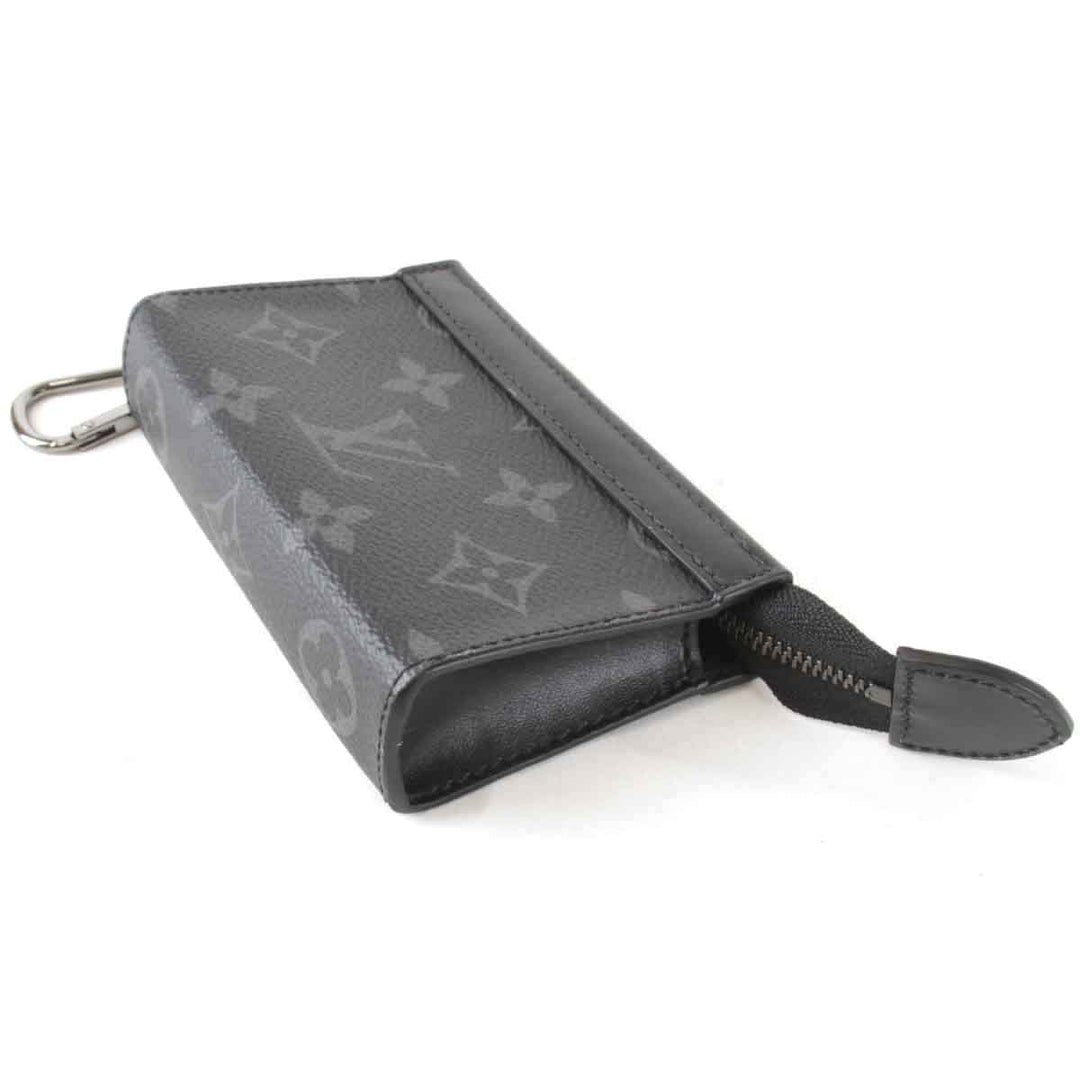 美品『USED』 
LOUIS VUITTON ルイ・ヴィトン 
 ポシェットクレ ヴォワヤージュ M82776 キーケース 
モノグラムエクリプス ブラック