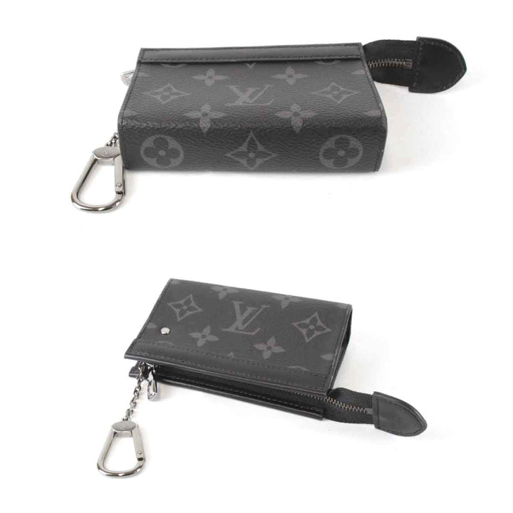美品『USED』 
LOUIS VUITTON ルイ・ヴィトン 
 ポシェットクレ ヴォワヤージュ M82776 キーケース 
モノグラムエクリプス ブラック