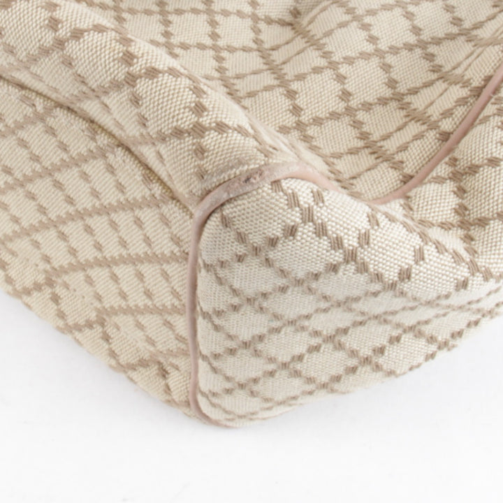 『USED』 
GUCCI グッチ 
 211944 486628 ハンドバッグ 
キャンバス ベージュ