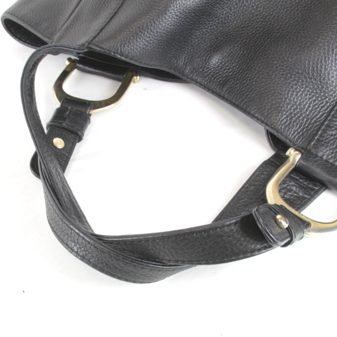 『USED』 
GUCCI グッチ 
 257051・502752 トートバッグ 
レザー ブラック