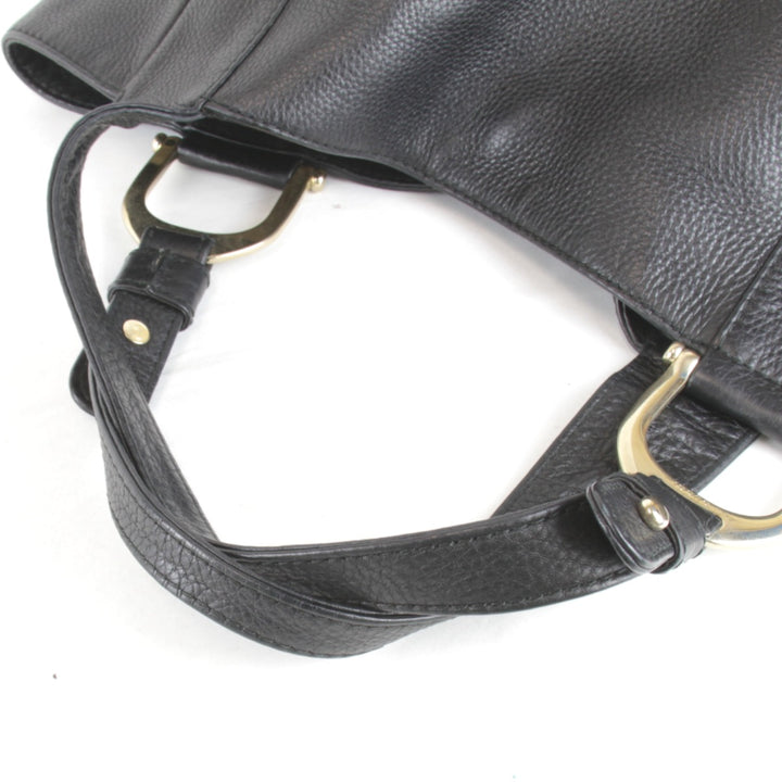 『USED』 
GUCCI グッチ 
 257051・502752 トートバッグ 
レザー ブラック