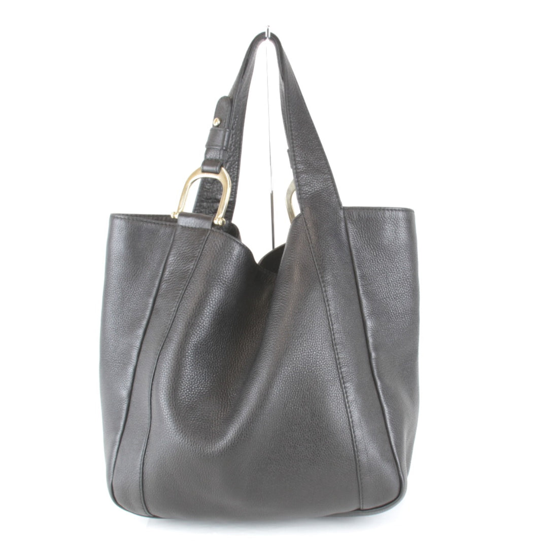 『USED』 
GUCCI グッチ 
 257051・502752 トートバッグ 
レザー ブラック